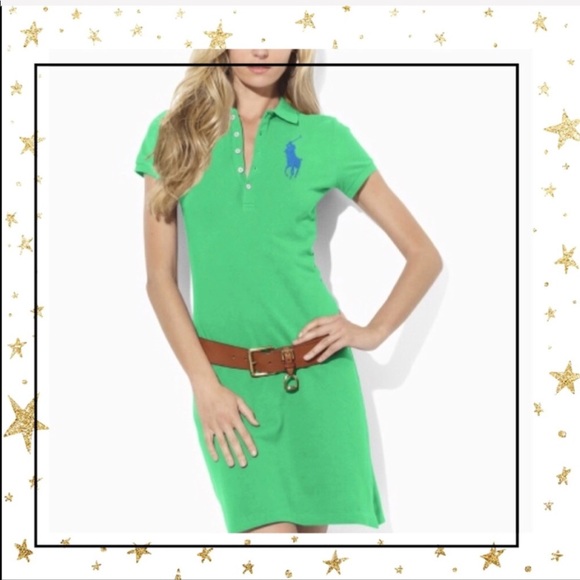 Ralph Lauren Sport Dresses & Skirts - Ralph Lauren Sport Polo M Green dress (Gp23K7P)
